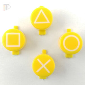 PS4 Controller Action-Buttons Gelb mit Symbolen