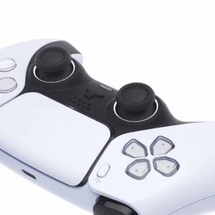 White Accent Rings für PS5 Controller
