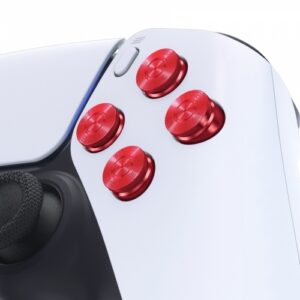 PS5 Bullet-Action-Buttons ALU Red für PS5 Controller