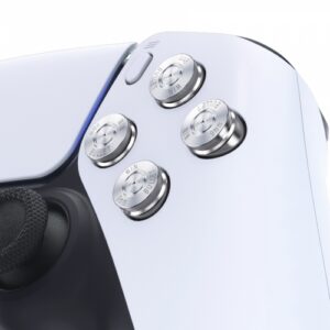 PS5 Bullet-Action-Buttons ALU Silver für PS5 Controller