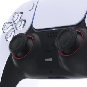 Red Accent Rings für PS5 Controller