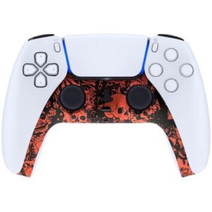 Trim Shell Soft Touch Red Skull für PS5 Controller