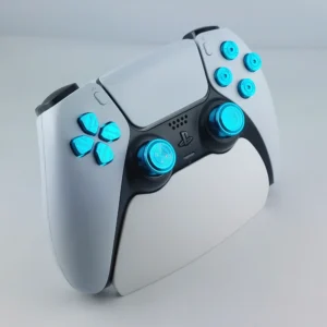 PS5 Custom Controller Metal-Blue-White