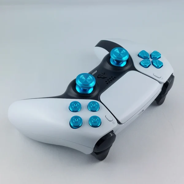PS5 Custom Controller Bullet Blue-White
